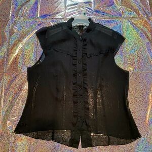 Back women blouse